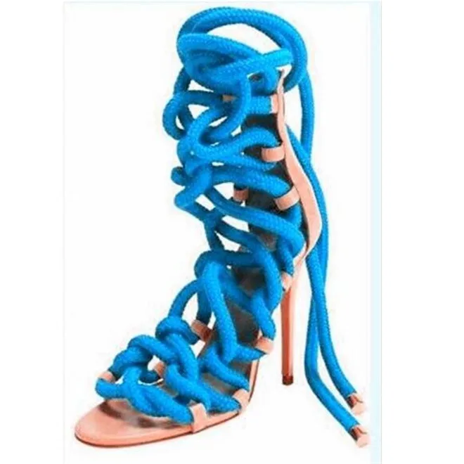 Handmade New arrival Ribbon Lace Up Women Ankle Boots Sexy High Heel Open Toe Cut Out Strappy Gladiator Heels Summer Booties
Handmade New arrival Ribbon Lace Up Women Ankle Boots Sexy High Heel Open Toe Cut Out Strappy Gladiator Heels Summer Booties