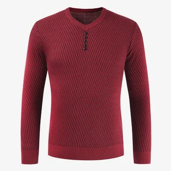 Knitted Sweaters Men V-Neck Pullovers Men's Slim Fit Shirt Cashmere Wool Pull Homme 2019 Autumn Winter Male Casual Sweater Tops
Knitted Sweaters Men V-Neck Pullovers Men's Slim Fit Shirt Cashmere Wool Pull Homme 2019 Autumn Winter Male Casual Sweater Tops