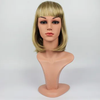 Realistic PE Female Mannequin Dummy Head With Hair For Hat & Sunglass & Jewelry Display D5-ANNE,T25B
Realistic PE Female Mannequin Dummy Head With Hair For Hat & Sunglass & Jewelry Display D5-ANNE,T25B