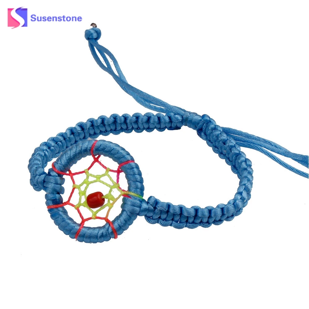 2018 Dreamcatcher Charm Bracelets 1PC Fashion 6 Colors Rope Cute Charm Campanula Dream Catcher Bracelet #0501
2018 Dreamcatcher Charm Bracelets 1PC Fashion 6 Colors Rope Cute Charm Campanula Dream Catcher Bracelet #0501