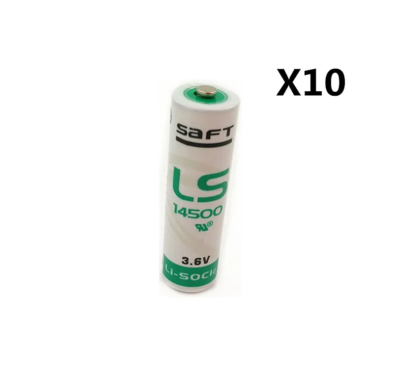 10PCS SAFT LS14500 ER14505 AA 3.6V 2450mAh lithium battery for facility equipment spare generic lithium battery
10PCS SAFT LS14500 ER14505 AA 3.6V 2450mAh lithium battery for facility equipment spare generic lithium battery