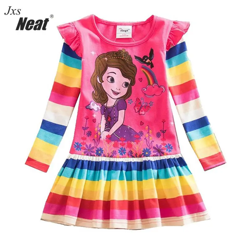 NEAT NEAT Fashion girl long sleeve dress Print cute pattern girl clothes 100% cotton casual girl dress Children's clothes Q920
NEAT NEAT Fashion girl long sleeve dress Print cute pattern girl clothes 100% cotton casual girl dress Children's clothes Q920