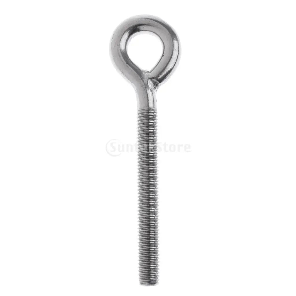 Heavy Duty 304 Stainless Steel Eyebolts Welded Eye Bolts Fastener Tool, Metric Thread M4 to M12, Tough & No Rust
Heavy Duty 304 Stainless Steel Eyebolts Welded Eye Bolts Fastener Tool, Metric Thread M4 to M12, Tough & No Rust