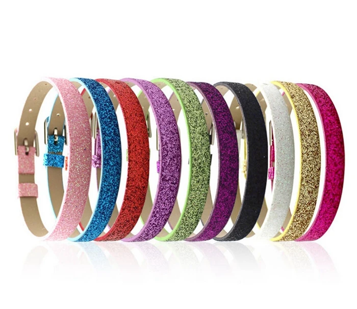 CCOR 20-100PCS 8*210MM Shiny PU Leather Wristband Bracelet Fit 8mm Slide Charm Slide Letter Bead DIY Accessories SWD019
CCOR 20-100PCS 8*210MM Shiny PU Leather Wristband Bracelet Fit 8mm Slide Charm Slide Letter Bead DIY Accessories SWD019
