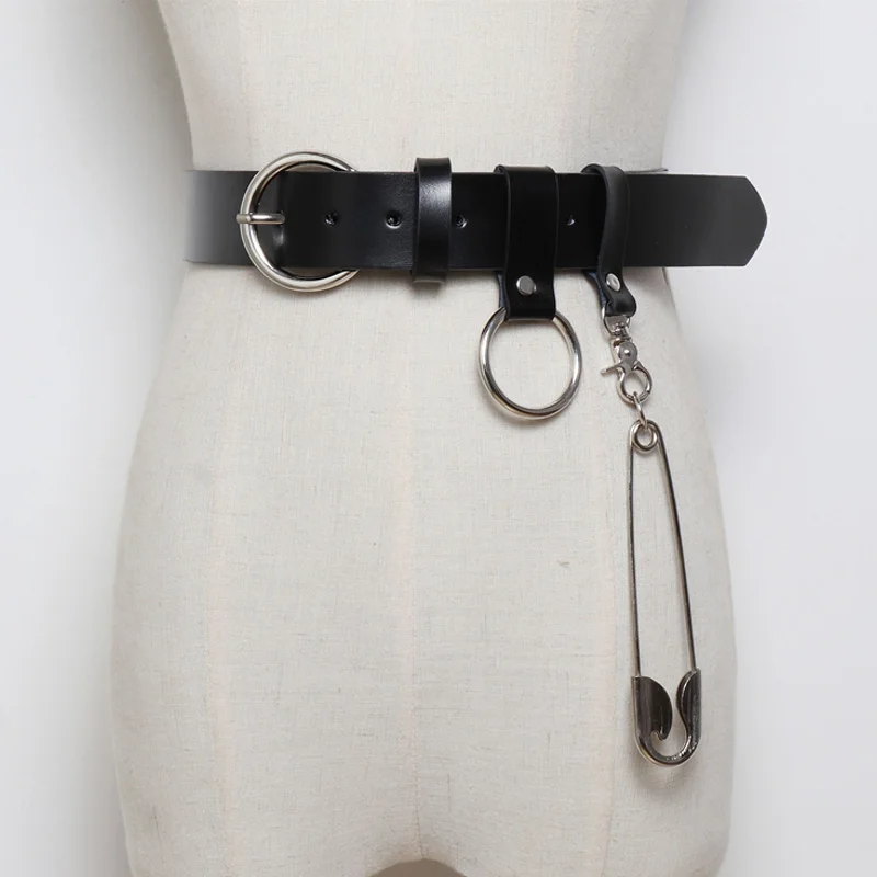 Long design casual metal ring leather belts female students jean canvas waist belts tide silver pin buckle jeans wild belts Men
Long design casual metal ring leather belts female students jean canvas waist belts tide silver pin buckle jeans wild belts Men