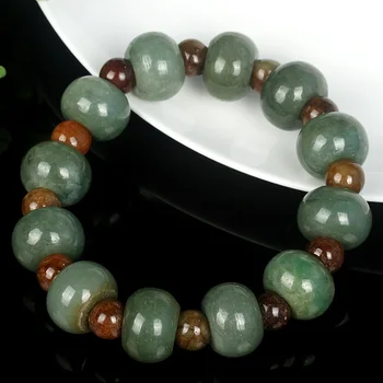 Natural Jade A Cargo Road Pass Bracelet Natural Jade Transport Bead Handmade Beaded Bracelet eb3000#
Natural Jade A Cargo Road Pass Bracelet Natural Jade Transport Bead Handmade Beaded Bracelet eb3000#