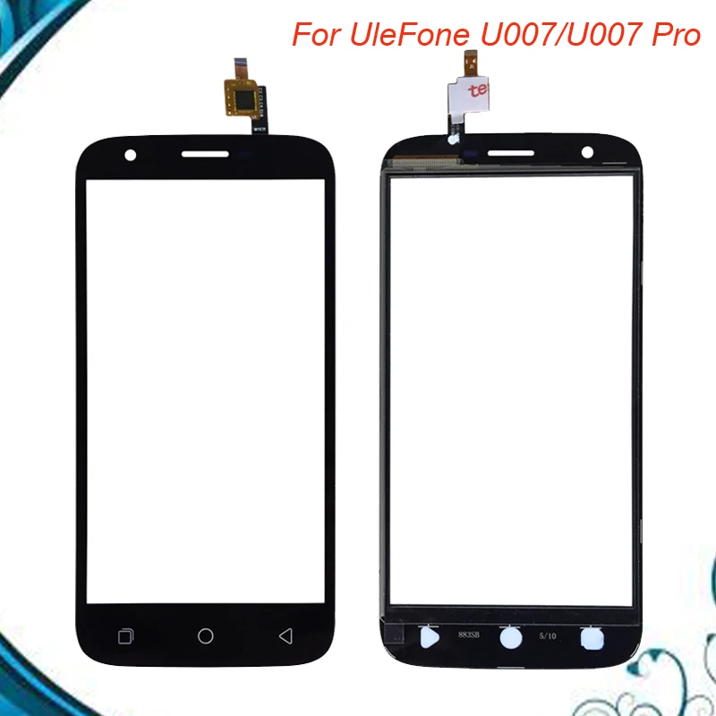 Высокое качество сенсорная панель переднее стекло для Ulefone U007/UleFone U007 Pro сенсорный