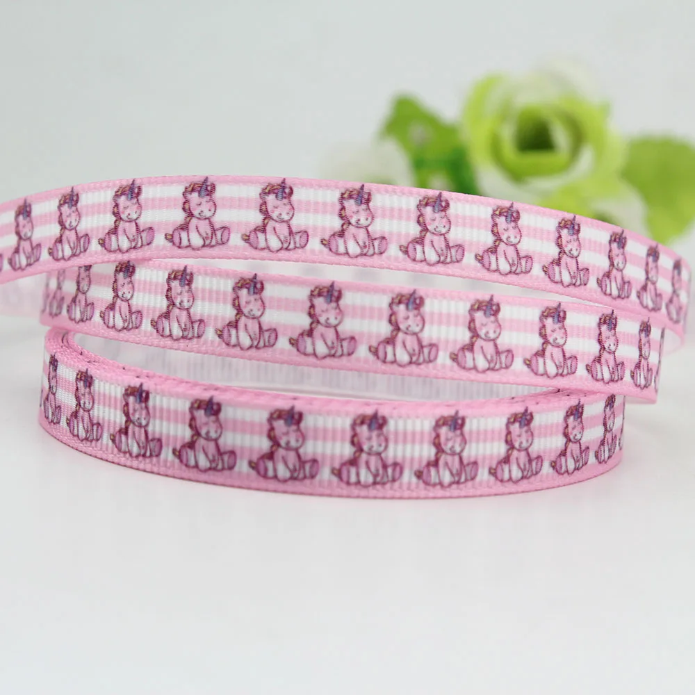 Pink white striped ribbons 9mm narrow cartoon unicorn printed 3/8 grosgrain ribbon 25 yards gift wrapping wedding decor tape
Pink white striped ribbons 9mm narrow cartoon unicorn printed 3/8 grosgrain ribbon 25 yards gift wrapping wedding decor tape
