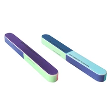 3 pièces bloc de vernis à ongles lime à poncer Art des ongles Kit de manucure polissage Shiner bloc tampon 7 faces(China)