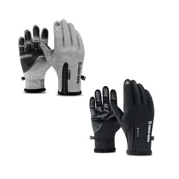 1 Pair Unisex Waterproof Anti Slip Touch Screen Warm Gloves Zipper Adjustable Cuff Winter Camping Hiking Skiing Outdoor
1 Pair Unisex Waterproof Anti Slip Touch Screen Warm Gloves Zipper Adjustable Cuff Winter Camping Hiking Skiing Outdoor