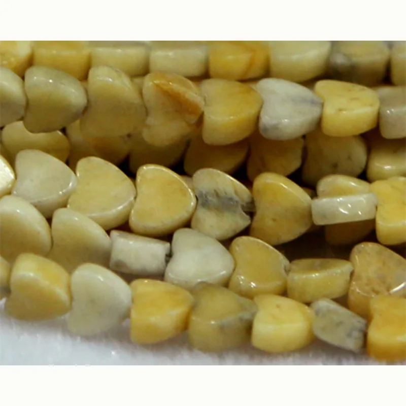 Wholesale Natural Stone Bead Genuine Yellow Ivory Jade Flat Heart Shape Loose Small Beads 4-10mm Fit Jewelry DIY Necklace 03064
Wholesale Natural Stone Bead Genuine Yellow Ivory Jade Flat Heart Shape Loose Small Beads 4-10mm Fit Jewelry DIY Necklace 03064