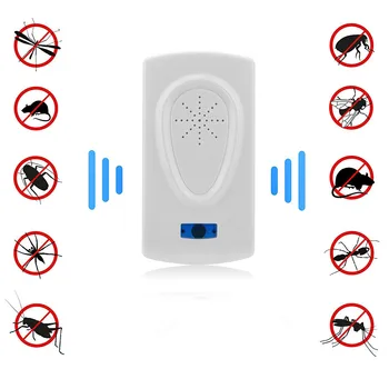 Ultrasonic Pest Repeller Anti Mouse Moles Mosquito Killer Pest Control Rodent Insect Repellent Cockroach Rat Pill Bugs Mice
Ultrasonic Pest Repeller Anti Mouse Moles Mosquito Killer Pest Control Rodent Insect Repellent Cockroach Rat Pill Bugs Mice