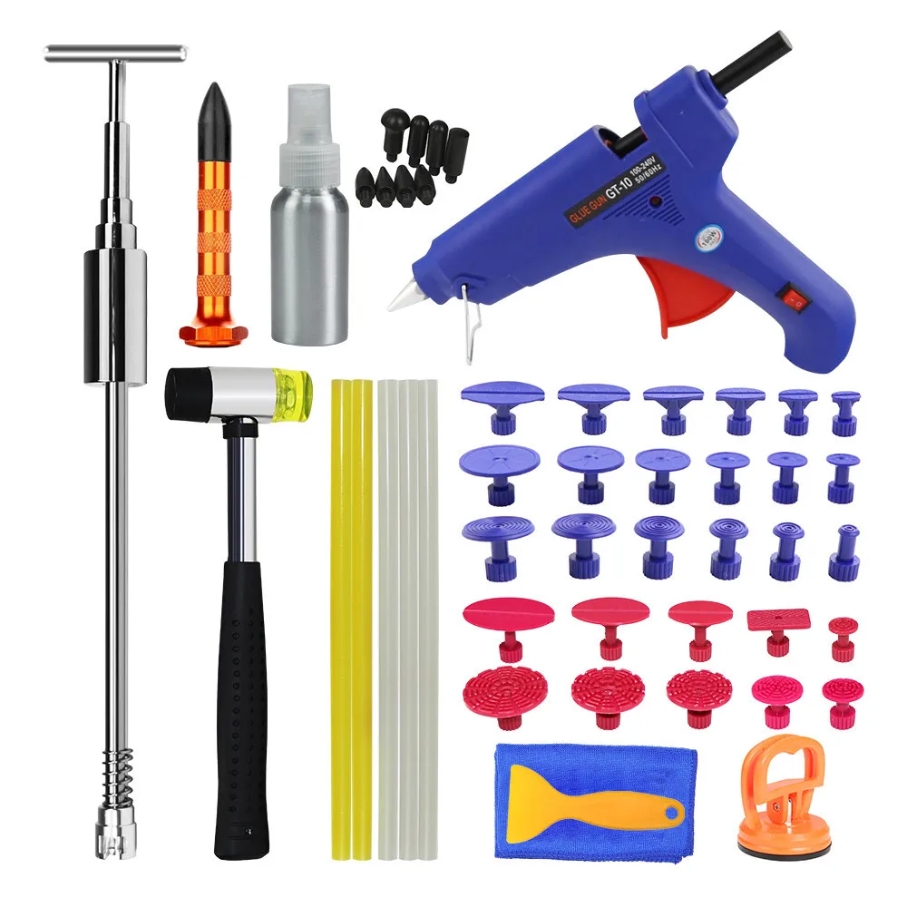 PDR Tools Paintless Car Dent Repair Tool Set Slide Hammer Suction Cup Car Body Hail damage Dent Removal Kit Hand Tools
PDR Tools Paintless Car Dent Repair Tool Set Slide Hammer Suction Cup Car Body Hail damage Dent Removal Kit Hand Tools