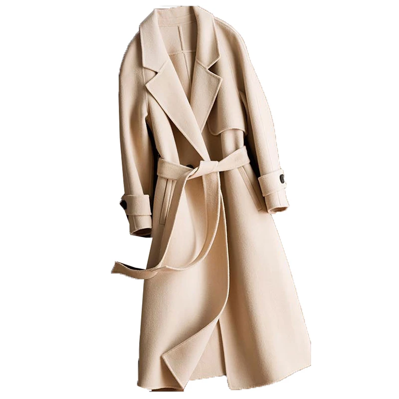 Double-faced cashmere coat women Winter jacket Women Pure Handmade cashmere 100% solid colour wool coat women long overcoa
Double-faced cashmere coat women Winter jacket Women Pure Handmade cashmere 100% solid colour wool coat women long overcoa