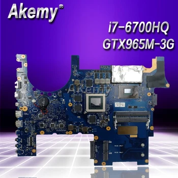 Akemy ROG G752VL Laptop motherboard For Asus G752VS G752VM G752V G752 Test original mainboard I7-6700HQ GTX965M-3G
Akemy ROG G752VL Laptop motherboard For Asus G752VS G752VM G752V G752 Test original mainboard I7-6700HQ GTX965M-3G