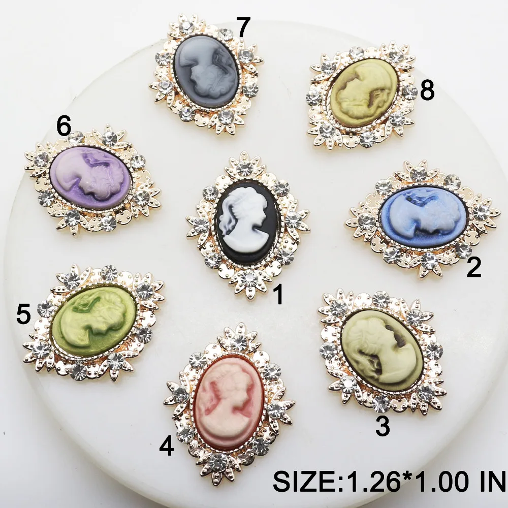 ZMASEY Fashion Hot 10pcs/Lot 1.2*1.05 Inch Gold Buttons Decor accessories DIY Sewing Button Wedding Resin Head Portrait Mix
ZMASEY Fashion Hot 10pcs/Lot 1.2*1.05 Inch Gold Buttons Decor accessories DIY Sewing Button Wedding Resin Head Portrait Mix