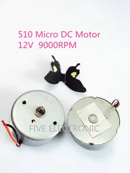 FREE SHIPPING 510 Micro DC Motor ,12V 9000RPM use for CD PLAYER/Car Audio Player/ massager/DIY MODELS
FREE SHIPPING 510 Micro DC Motor ,12V 9000RPM use for CD PLAYER/Car Audio Player/ massager/DIY MODELS