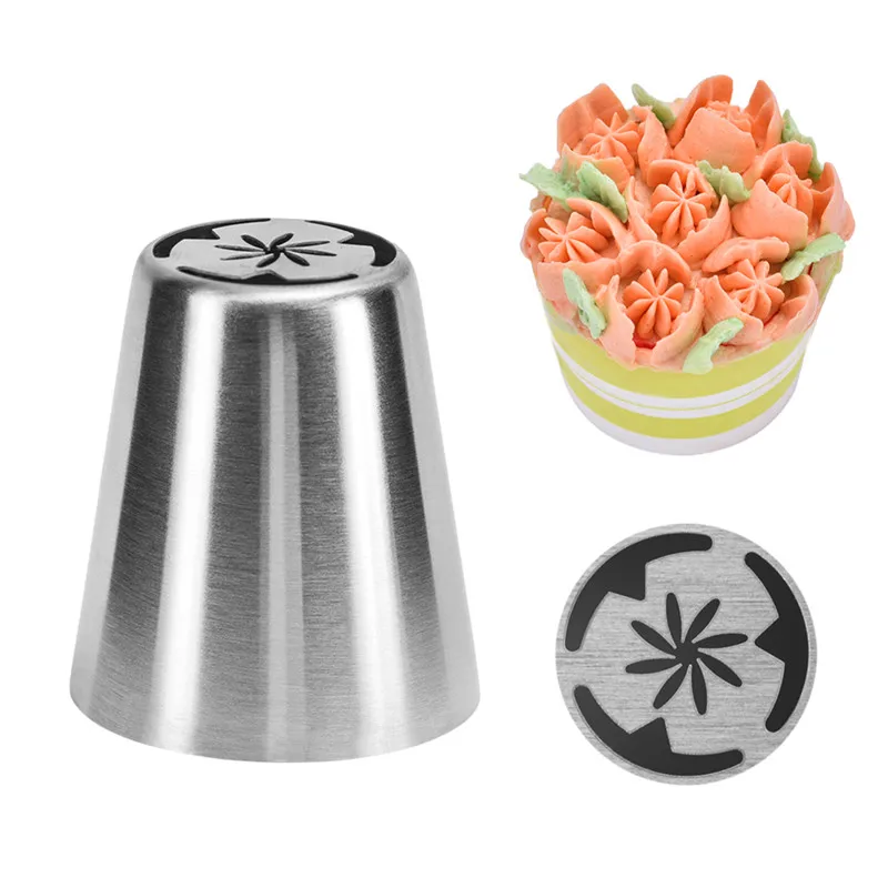 1PC VOGVIGO DIY Russian Icing Piping Nozzles Tips Cake Decorating Tools Sugarcraft Pastry Cream Nozzles Cupcake Baking Tool
1PC VOGVIGO DIY Russian Icing Piping Nozzles Tips Cake Decorating Tools Sugarcraft Pastry Cream Nozzles Cupcake Baking Tool