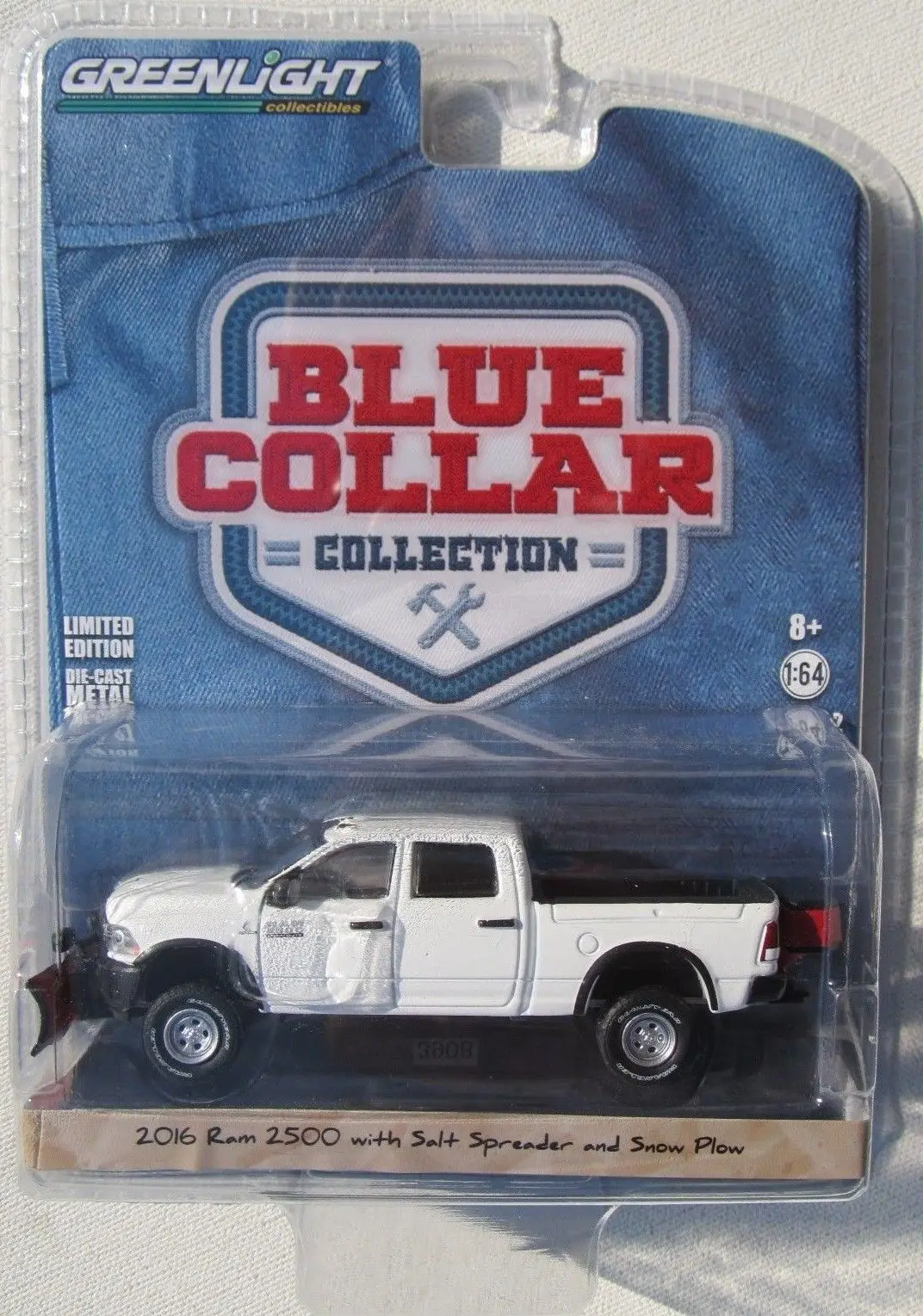 GL 1:64 BLUE COLLAR 2016 Ram 2500 Spreader and Snow Plow alloy model Car Diecast Metal Toys Birthday Gift For Kids Boy
GL 1:64 BLUE COLLAR 2016 Ram 2500 Spreader and Snow Plow alloy model Car Diecast Metal Toys Birthday Gift For Kids Boy