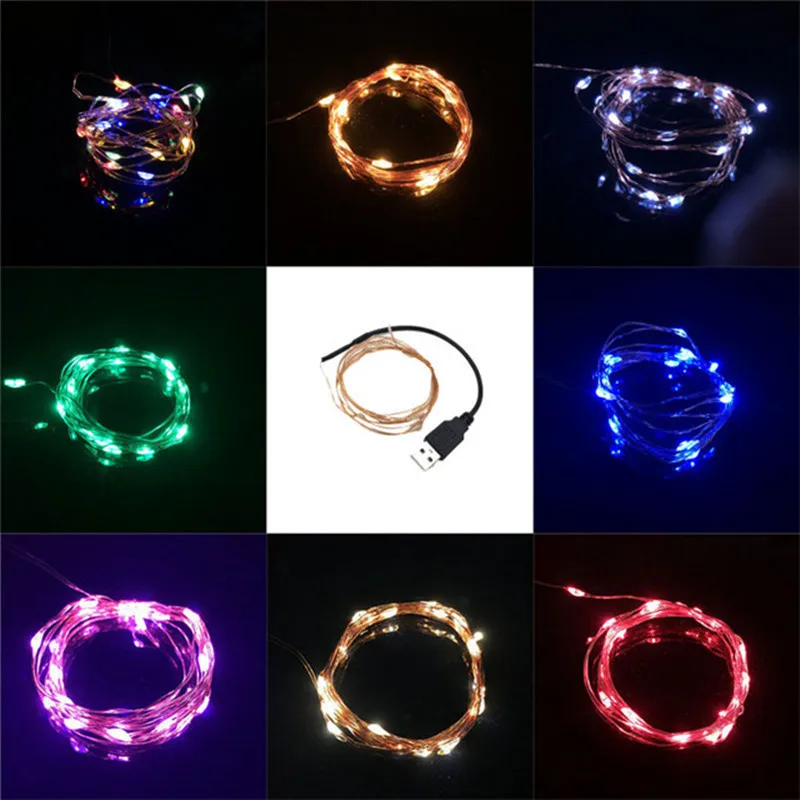 2M USB LED String Light Waterproof LED Copper Wire String Holiday Outdoor Fairy Lights For Christmas Party Wedding Decoration
2M USB LED String Light Waterproof LED Copper Wire String Holiday Outdoor Fairy Lights For Christmas Party Wedding Decoration