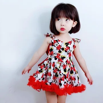 Disney Minnie cartoon Dress girl cotton Dress Princess Dress ball Gown baby children clothing gift
Disney Minnie cartoon Dress girl cotton Dress Princess Dress ball Gown baby children clothing gift
