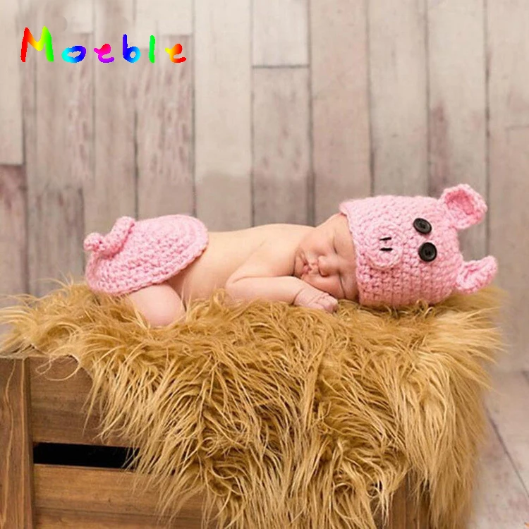 Hot Sale Newborn Baby Girls Pink Pig Outfit Knitted Infant Baby Photography Props Cartoon Costume For Girl Crochet Baby Hat
Hot Sale Newborn Baby Girls Pink Pig Outfit Knitted Infant Baby Photography Props Cartoon Costume For Girl Crochet Baby Hat