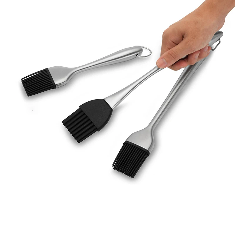 1Pc Stainless Steel Silicone Brush Hollow Handle Barbecue Grill Oil Brush Kitchen Accessories Cooking Tools
1Pc Stainless Steel Silicone Brush Hollow Handle Barbecue Grill Oil Brush Kitchen Accessories Cooking Tools