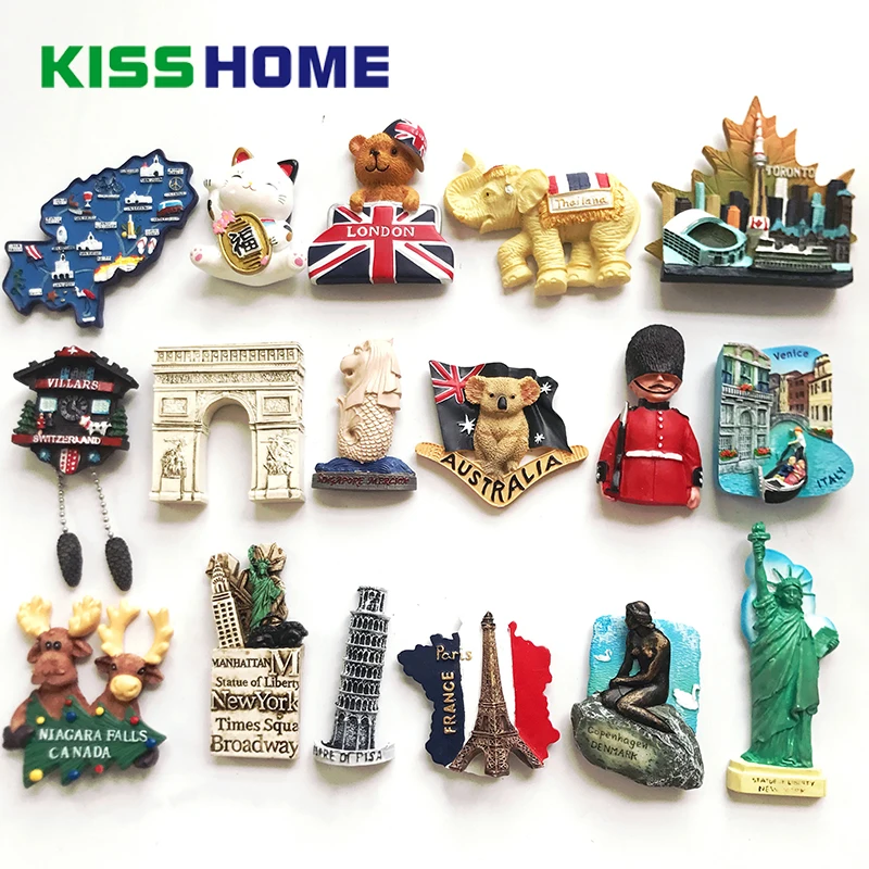 Famous Landmark Resin Refrigerator Stickers Magnetic Stickers Creative Country Decorative 3D Fridge Stickers Fridge Magnet
Famous Landmark Resin Refrigerator Stickers Magnetic Stickers Creative Country Decorative 3D Fridge Stickers Fridge Magnet
