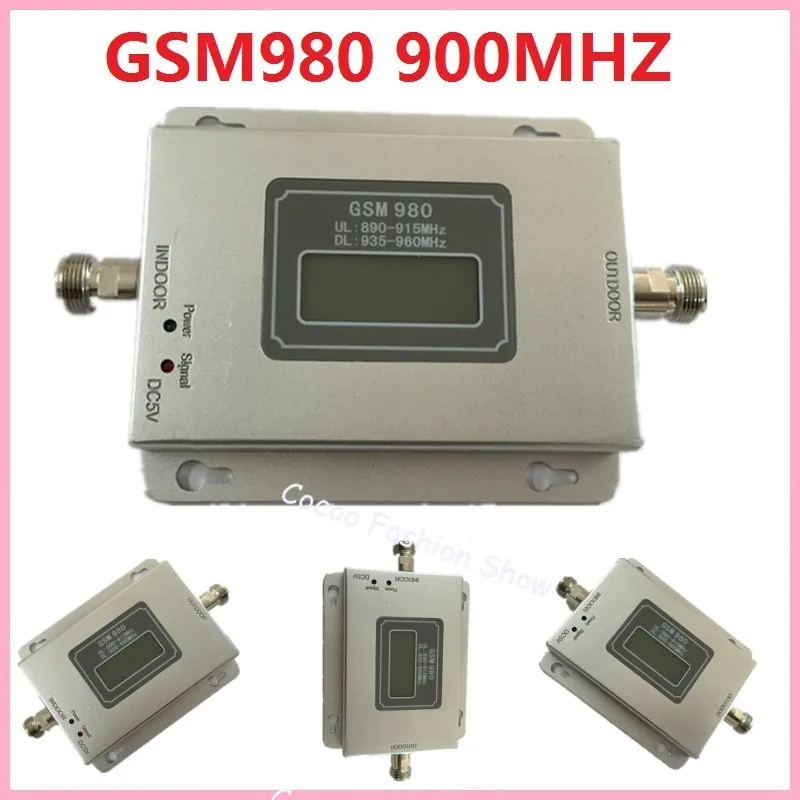 

New LCD Display GSM 900Mhz Mobile Phone GSM980 70db Signal Booster , GSM Cellular Signal Repeater , GSM 2G Cell Phone Amplifier