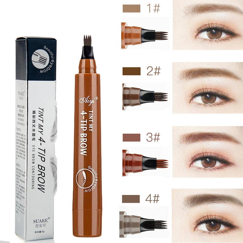 SUAKE Liquid Eyebrow Pencil Waterproof Microblading Fork Tip Fine Sketch Professional Eye Brow Tattoo Tint Pen Korean Cosmetics
SUAKE Liquid Eyebrow Pencil Waterproof Microblading Fork Tip Fine Sketch Professional Eye Brow Tattoo Tint Pen Korean Cosmetics