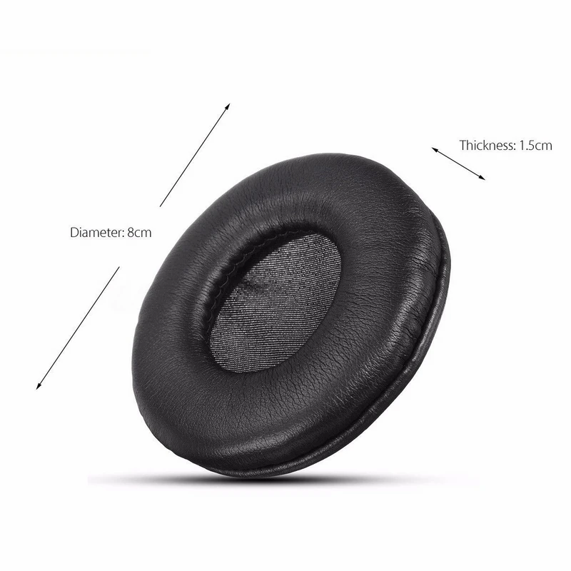 Mayitr 2pcs Ideal Replacement Ear Pads Soft Durable Ear Cushions For Pioneer HDJ500 HDJ 500 Headphones