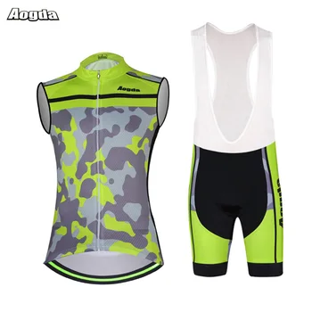 Aogda Sleeveless Cycling Clothes Men Road Mtb Bike Clothing Quick Dry Bicycle jersey Maillot Ciclismo Breathable Cycling Set
Aogda Sleeveless Cycling Clothes Men Road Mtb Bike Clothing Quick Dry Bicycle jersey Maillot Ciclismo Breathable Cycling Set