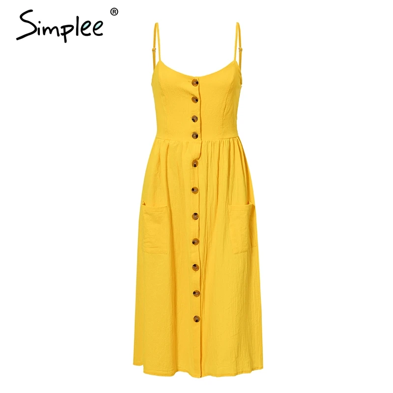 - HTB1KvN - Simplee botão Elegante mulheres Bolso vestido de bolinhas de algodão amarelo midi vestido de Verão informal feminina plus dimension senhora da praia vestidos - photo - HTB1KvN - Simplee botão Elegante mulheres Bolso vestido de bolinhas de algodão amarelo midi vestido de Verão informal feminina plus dimension senhora da praia vestidos