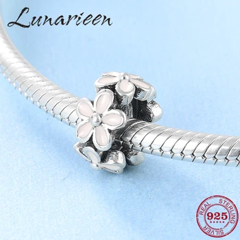 925 Sterling Silver Fashion pink flowers round enamel septa beads Fit Original Pandora Charms Bracelet fashion Jewelry Making
925 Sterling Silver Fashion pink flowers round enamel septa beads Fit Original Pandora Charms Bracelet fashion Jewelry Making