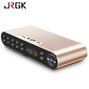 JRGK Q8 Portable Bluetooth Speaker Wireless Londspeaker HIFI Super Bass Soundbar Support TF Card FM Radio With Mic For Phone
JRGK Q8 Portable Bluetooth Speaker Wireless Londspeaker HIFI Super Bass Soundbar Support TF Card FM Radio With Mic For Phone