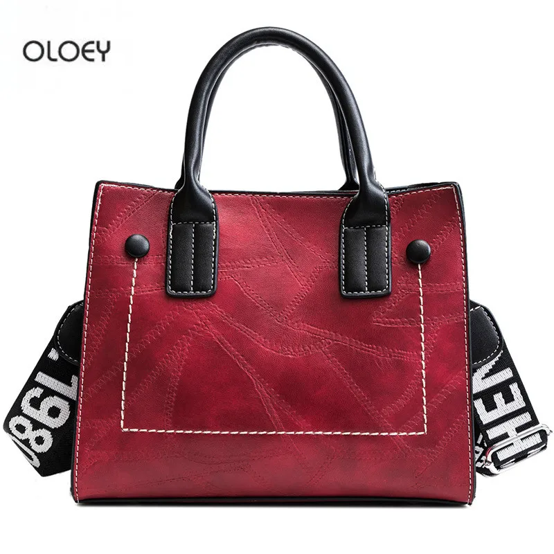 2019 new female's tote bag tide wild fashion retro crossbody shoulder messenger female hands leather
2019 new female's tote bag tide wild fashion retro crossbody shoulder messenger female hands leather