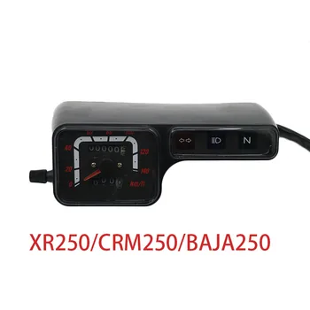 Motorcycle Speedometer Kilometer Gauge Tachometer Instrument w/ Light Indicator for Honda XR250 CRM250 BAJA250 XR CRM BAJA 250
Motorcycle Speedometer Kilometer Gauge Tachometer Instrument w/ Light Indicator for Honda XR250 CRM250 BAJA250 XR CRM BAJA 250