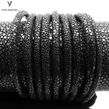Length of 20.5cm Genuine Stingray Leather Cords Real Stingray Leather Jewelry Rope 4mm/5mm/6mm Black Stingray Cord For Bracelet
Length of 20.5cm Genuine Stingray Leather Cords Real Stingray Leather Jewelry Rope 4mm/5mm/6mm Black Stingray Cord For Bracelet