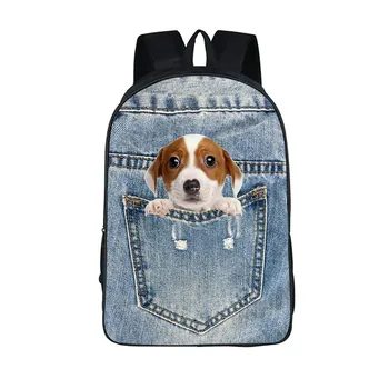 Backpack 3D Creative Student Bag Wearable Denim Pocket Pet Backpack Polyester Large Capacity Backpack
Backpack 3D Creative Student Bag Wearable Denim Pocket Pet Backpack Polyester Large Capacity Backpack