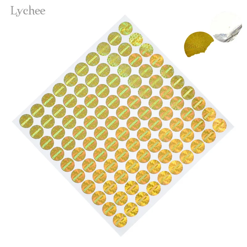 Lychee 100pcs Ogiginal Warranty Hologram Label Sticker Decorative Laser Seal Stickers DIY Handmade Paper Crafts
Lychee 100pcs Ogiginal Warranty Hologram Label Sticker Decorative Laser Seal Stickers DIY Handmade Paper Crafts