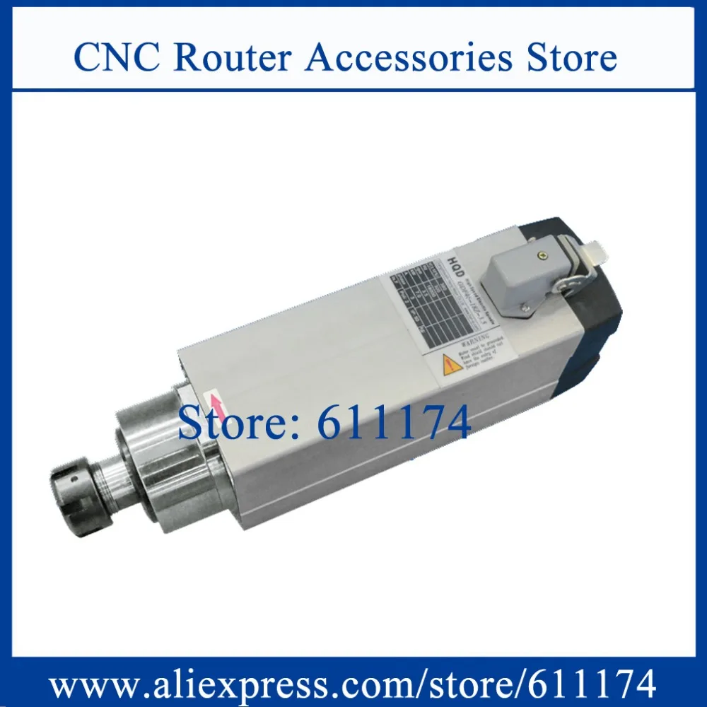 HQD GDF60-18Z-4.5 CNC Milling Spindle Motor 4.5Kw AC220V 18000RPM Air Cooled spindle motor ER32 wood spindle motor
HQD GDF60-18Z-4.5 CNC Milling Spindle Motor 4.5Kw AC220V 18000RPM Air Cooled spindle motor ER32 wood spindle motor