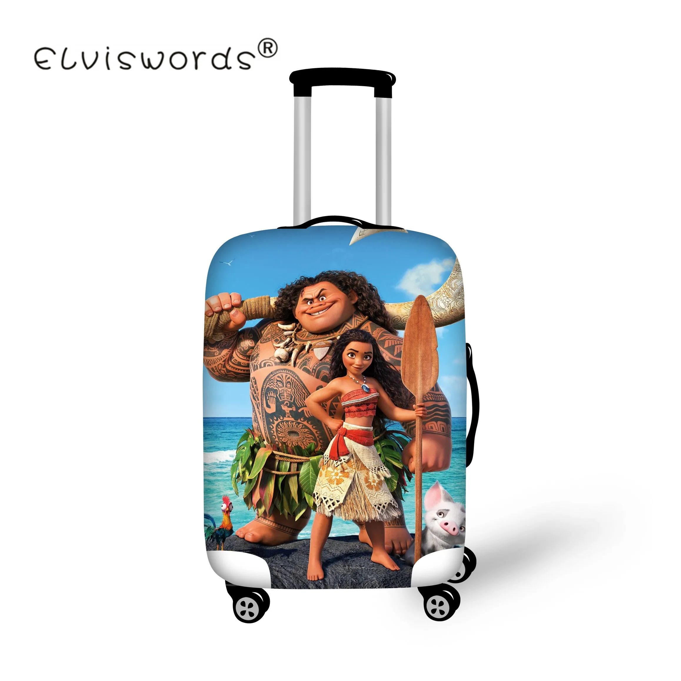 ELVISWORDS Trolley Case Protective Luggage Cover Suit for 18-30 Inch Moana Print Case Elastic Suitcase Cover Travel Aaccessories
ELVISWORDS Trolley Case Protective Luggage Cover Suit for 18-30 Inch Moana Print Case Elastic Suitcase Cover Travel Aaccessories