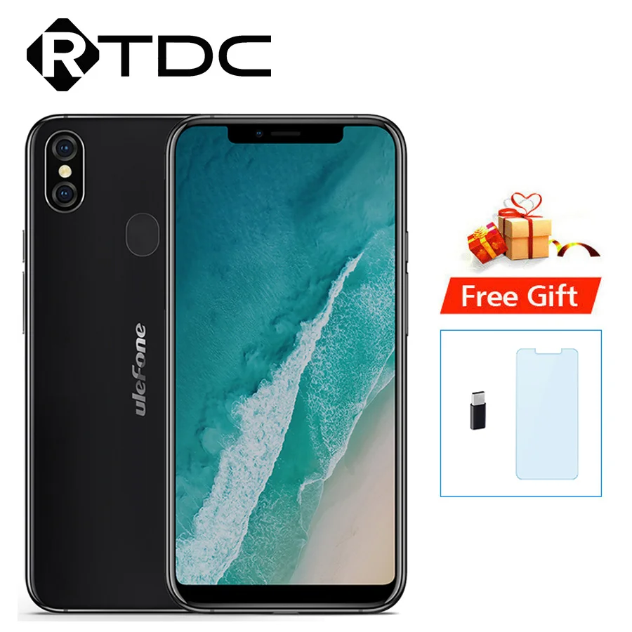 Ulefone X Face ID 5.85"HD MT6763 Octa Core Android 8.1 4GB RAM 64GB ROM 16MP 3300mAh Dual Rear Cam Wireless Charge Mobile Phone
Ulefone X Face ID 5.85"HD MT6763 Octa Core Android 8.1 4GB RAM 64GB ROM 16MP 3300mAh Dual Rear Cam Wireless Charge Mobile Phone