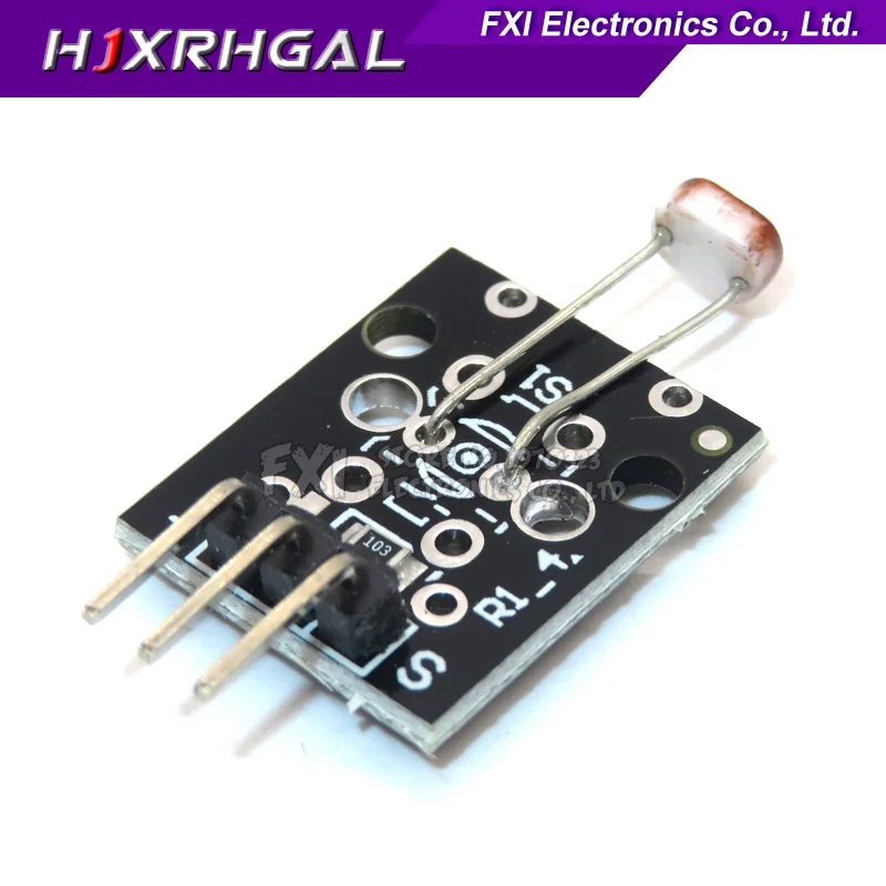 KY-018 3pin Optical Sensitive Resistance Light Detection Photosensitive Sensor Module for arduino DIY Kit KY018
KY-018 3pin Optical Sensitive Resistance Light Detection Photosensitive Sensor Module for arduino DIY Kit KY018