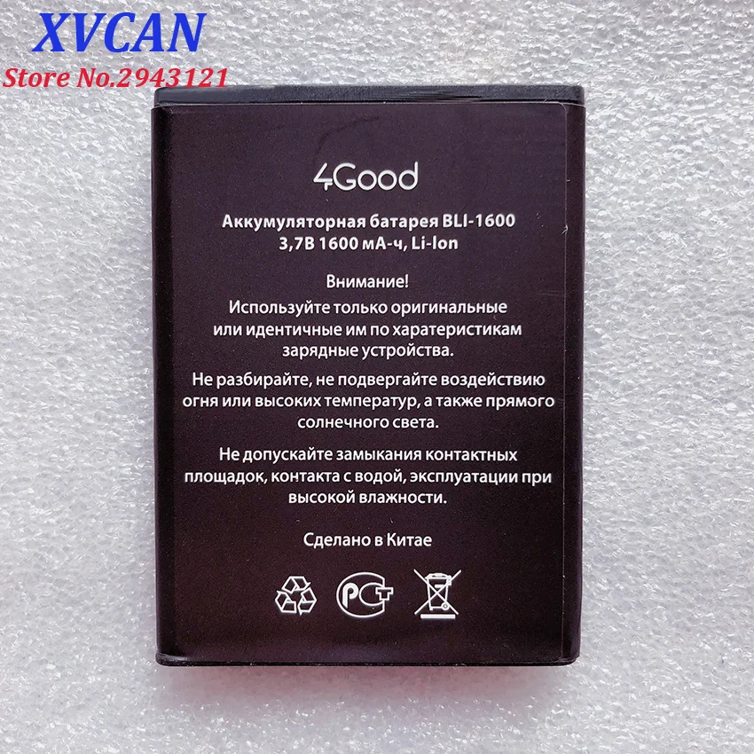 2019 High Quality BLI-1600 Battery For 4GOOD BLI 1600 Li-ion 1600mAh Mobile Phone Bateria Batterie Baterij In Stock
2019 High Quality BLI-1600 Battery For 4GOOD BLI 1600 Li-ion 1600mAh Mobile Phone Bateria Batterie Baterij In Stock
