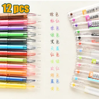12pcs Color 0.5mm gel pen Kawaii cow pens canetas escolar Japanese Stationery zakka papelaria office material school supplies
12pcs Color 0.5mm gel pen Kawaii cow pens canetas escolar Japanese Stationery zakka papelaria office material school supplies