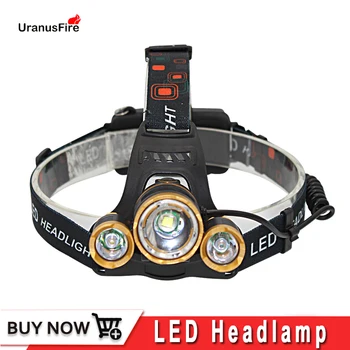 4000 Lumens Rechargeable LED Headlamp headlight Flashlight Waterproof T6 LED Head Lamp 18650 battery Torch for fishing hunting
4000 Lumens Rechargeable LED Headlamp headlight Flashlight Waterproof T6 LED Head Lamp 18650 battery Torch for fishing hunting