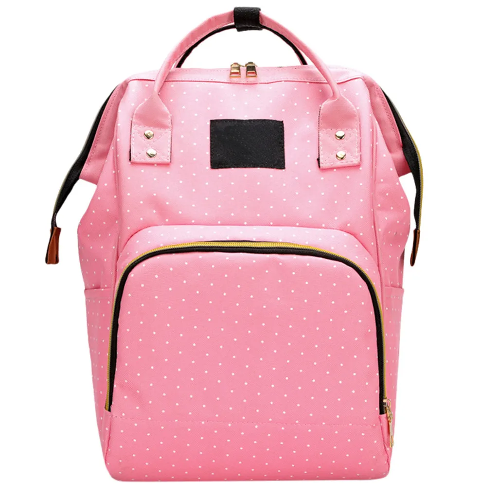 ISHOWTIENDA Dot Large Capacity Mummy Bag Oxford Zipper women Bags Fashion softback Casual Women Travel Backpack mochila mujer
ISHOWTIENDA Dot Large Capacity Mummy Bag Oxford Zipper women Bags Fashion softback Casual Women Travel Backpack mochila mujer
