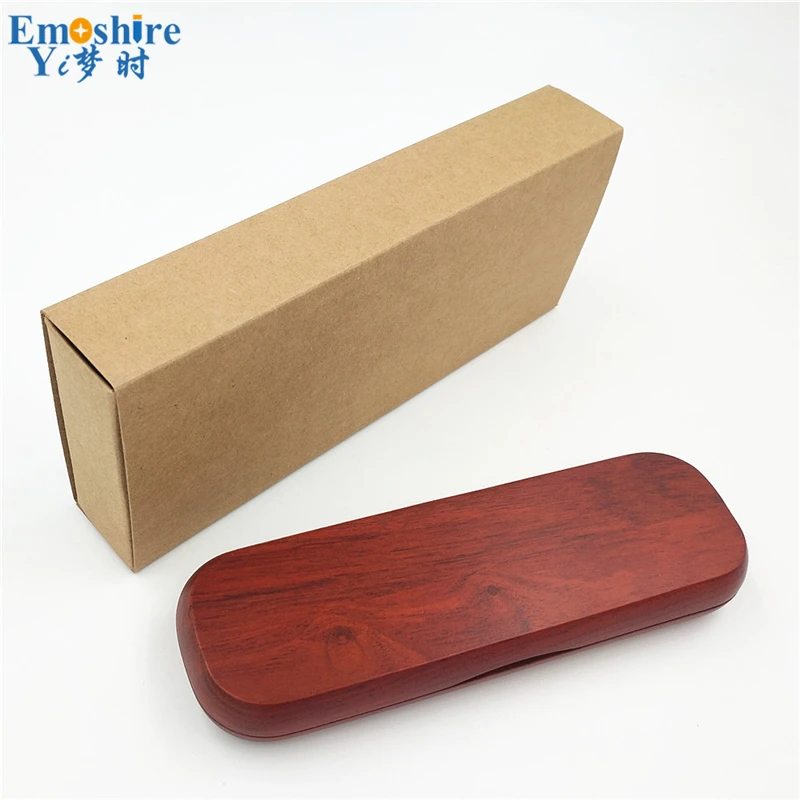 Emoshire (7) Imported pear mahogany signature pen suit boutique mahogany natural character high - end business gifts custom