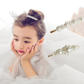 Fashion Hair Clips Pearl Hair Barrettes Princess Hair Pins Decorative Accessories For Girls Children
Fashion Hair Clips Pearl Hair Barrettes Princess Hair Pins Decorative Accessories For Girls Children